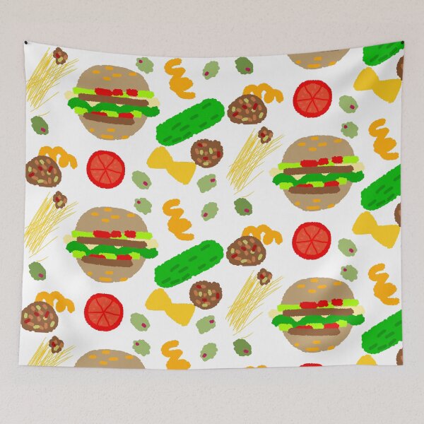 Item preview, Burgers and macaroni designed and sold by tqueen.