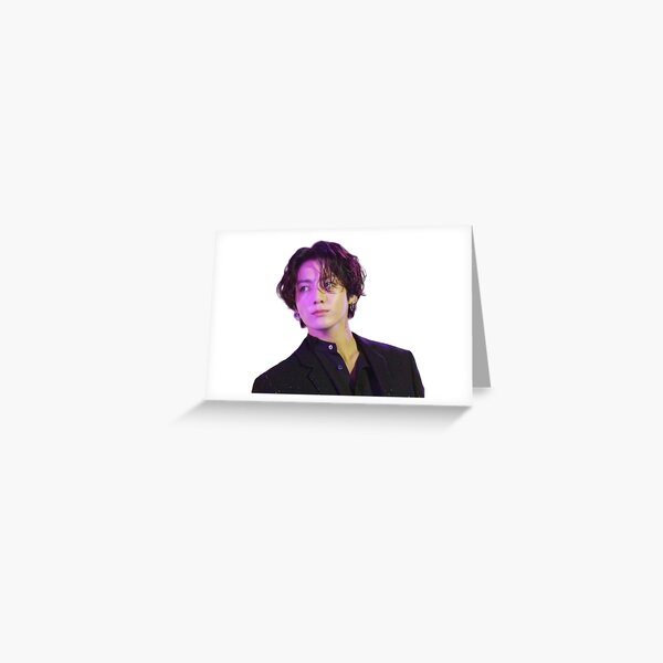 Long Hair JK Greeting Card