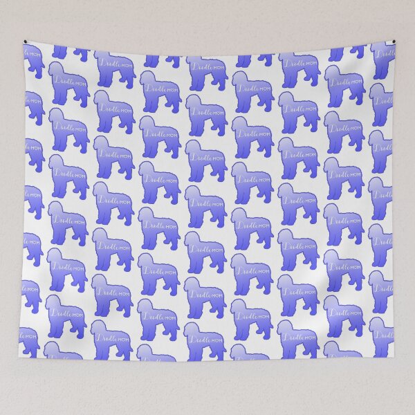 Item preview, Doodle mom in blue - Goldendoodle, Labradoodle, Aussiedoodle, Schnoodle, Bernerdoodles designed and sold by smooshfaceutd.