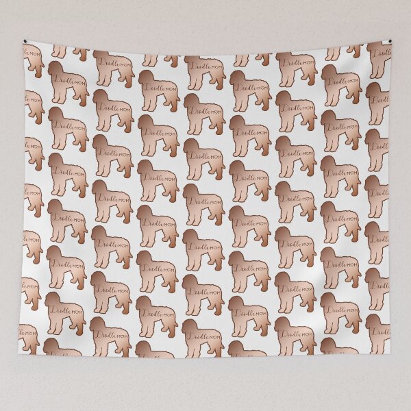 Item preview, Doodle mom in copper - Goldendoodle, Labradoodle, Aussiedoodle, Schnoodle, Bernerdoodles designed and sold by smooshfaceutd.