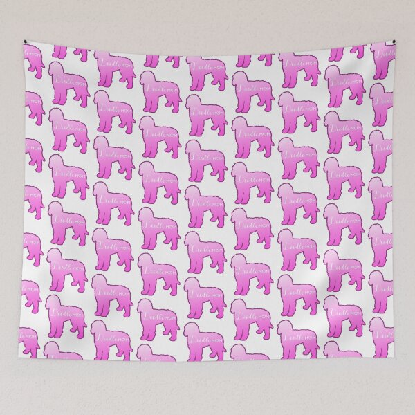 Item preview, Doodle mom in pink, purple - Goldendoodle, Labradoodle, Aussiedoodle, Schnoodle, Bernerdoodles designed and sold by smooshfaceutd.