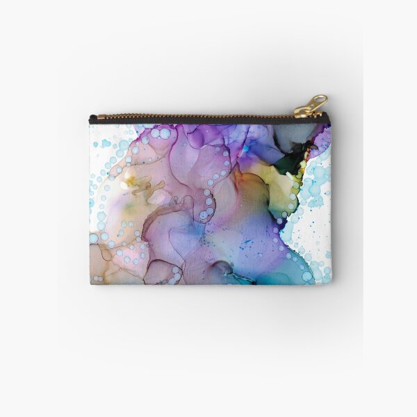 Item preview,  Purple Splatter Abstract:Original Alcohol Ink Painting designed and sold by herzart.