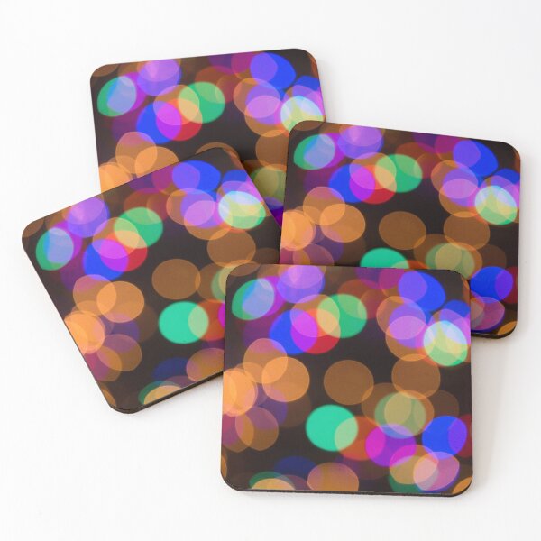 Item preview, Colorful Christmas Lights Bokeh designed and sold by HectorCantres.