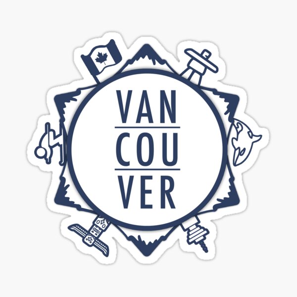 Vancouver Geofilter Sticker