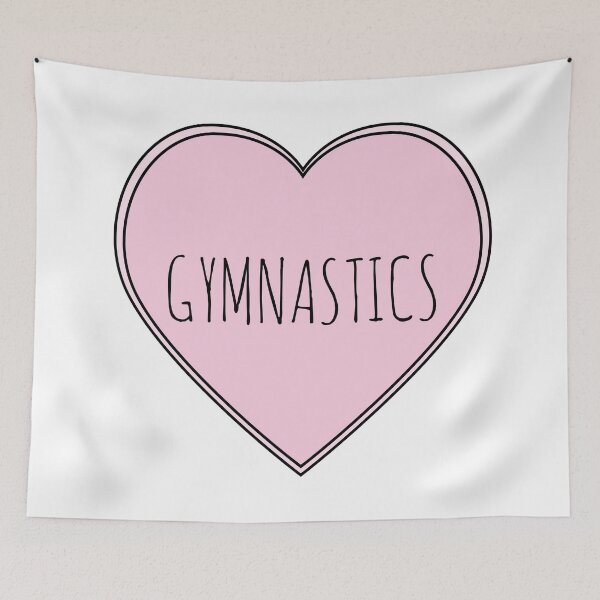 Item preview, Gymnastics Heart designed and sold by teesaurus.