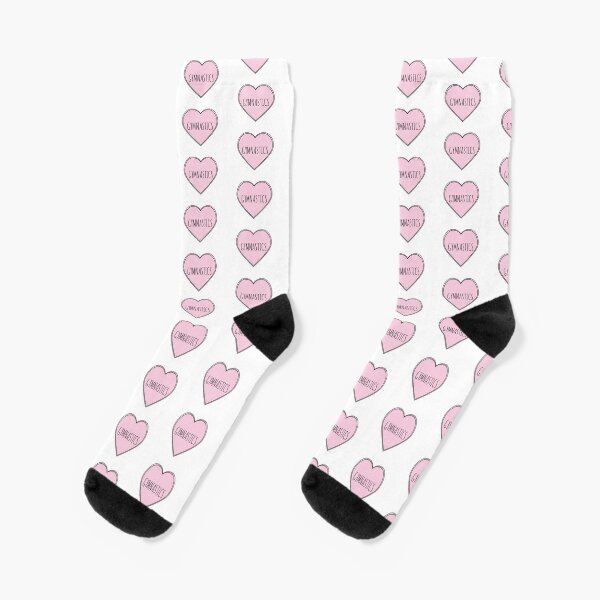 Gymnast, Gymnastics - Gymnastics girl and heart Socks by