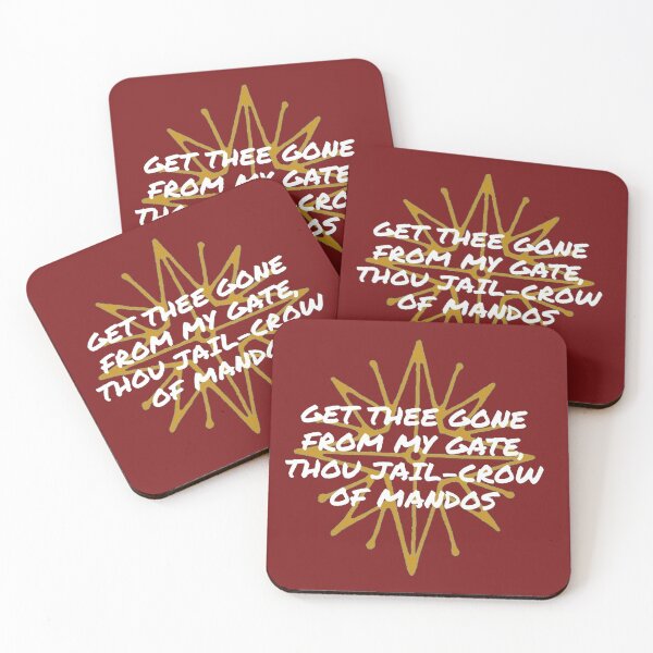 Item preview, Jail-Crow of Mandos [white font] designed and sold by mariact1995.