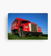 Red Truck Canvas Print