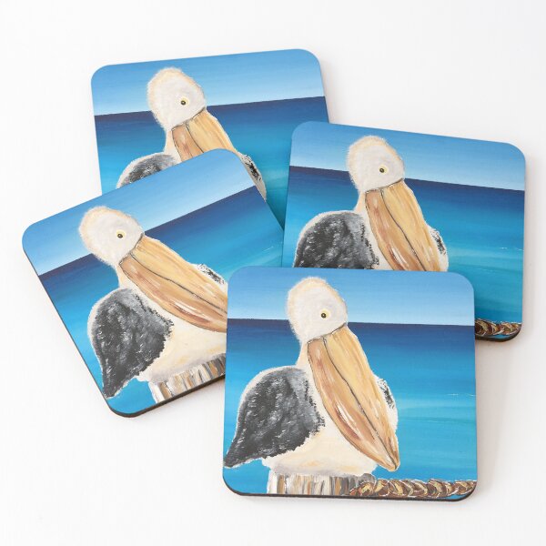 Item preview, Pelican watching designed and sold by NetRaeArt.