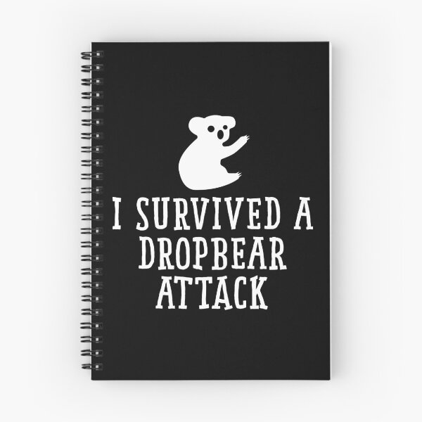 Item preview, I Survived A Dropbear Attack designed and sold by teesaurus.