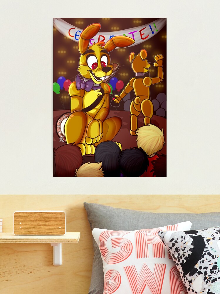 FNAF Fredbear's Family Diner Pizza Metal Sign Wall Decor - 8x12 Inch  Novelty Art Print