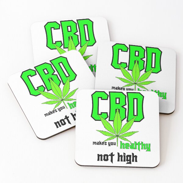 Item preview, CBD makes you healthy not high designed and sold by raps-crew.