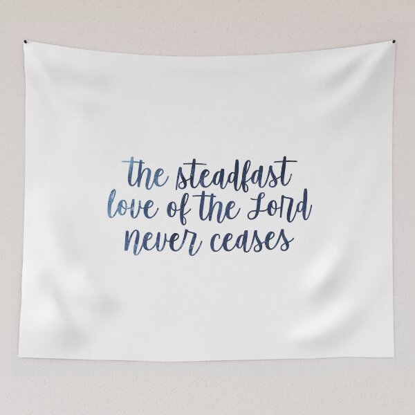Item preview, STEADFAST LOVE (NAVY) designed and sold by christikdesigns.