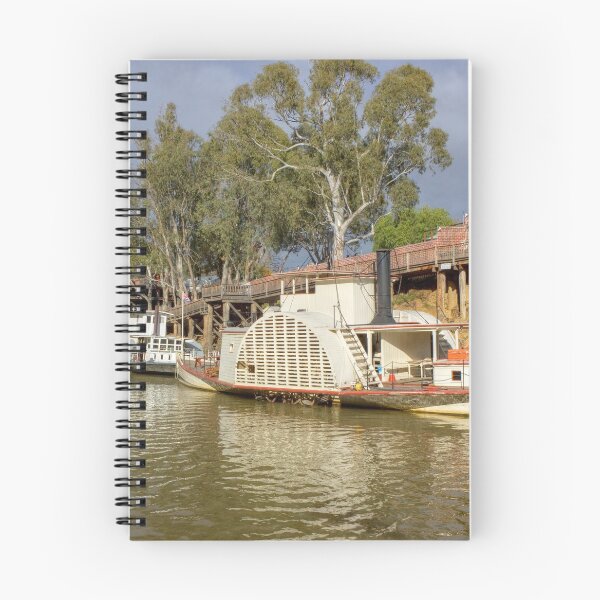 Item preview, Paddleboats on the Murray at Echuca, Victoria designed and sold by ChristineJayne.