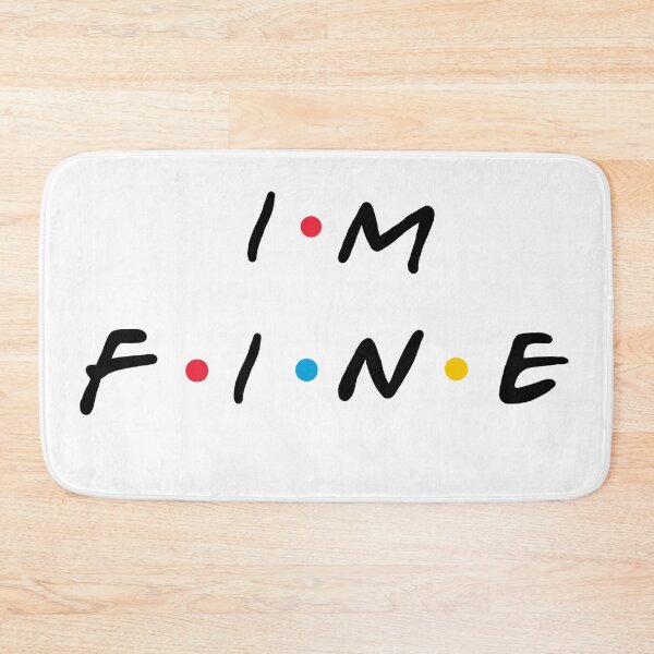 Item preview, I’m Fine designed and sold by Sarahchanyeolli.