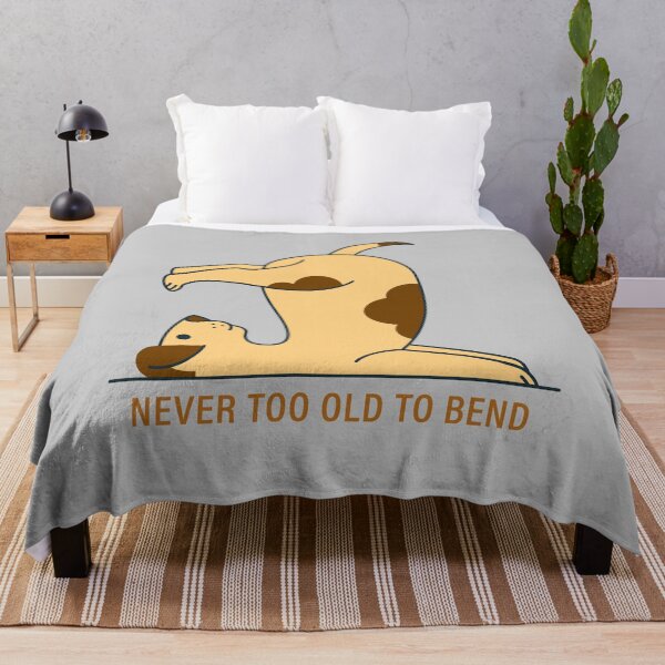 Item preview, Never Too Old To Bend designed and sold by teegear.