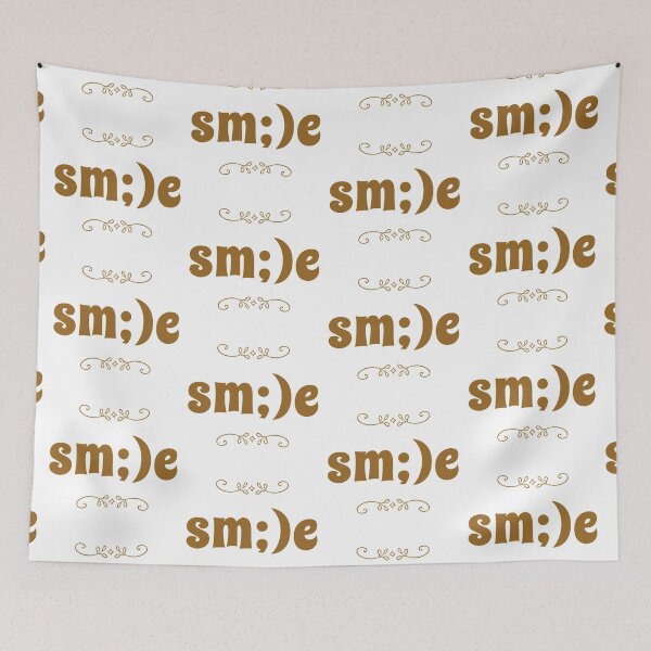 Item preview, Motivational Inspirational and Positive quote -  smile typography text art by Word Fandom - wordfandom designed and sold by Kerry Pritchard.