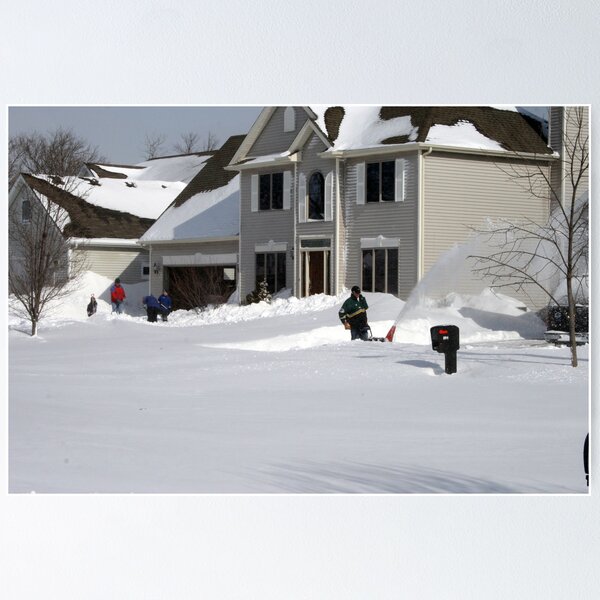 Item preview, Neighbors Digging Out designed and sold by kkphoto1.