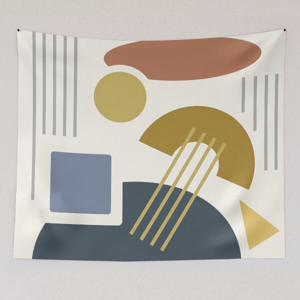 Item preview, Mid Century Modern Geometric 14 designed and sold by hakobyans.