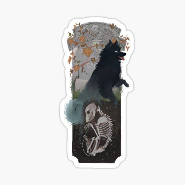 Churchyard Grimm Sticker