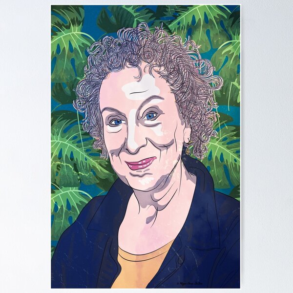 Item preview, Margaret Atwood designed and sold by Megan Dirsa-DuBois.