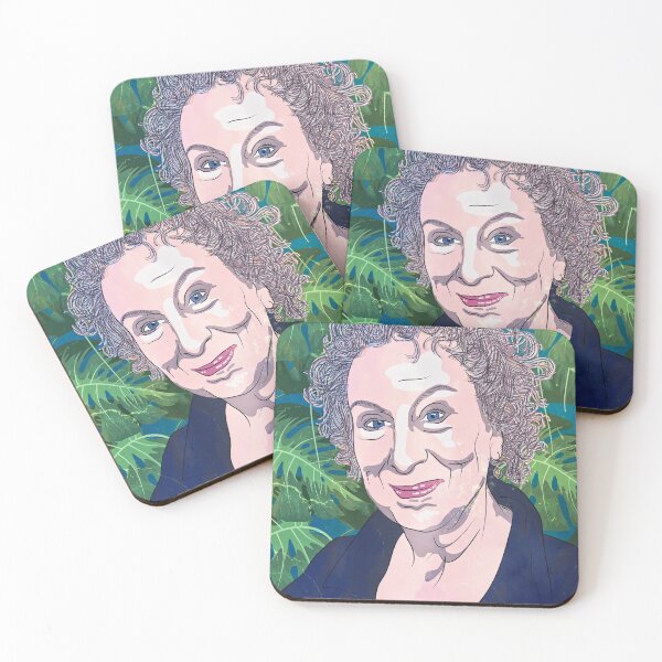 Item preview, Margaret Atwood designed and sold by Megan Dirsa-DuBois.