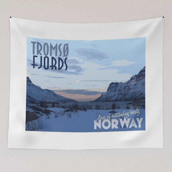Item preview, Tromso Fjords designed and sold by MandWthings.