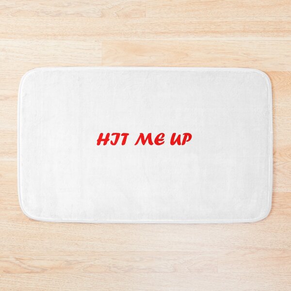 Item preview, Hit Me Up Red designed and sold by torontoraps5.