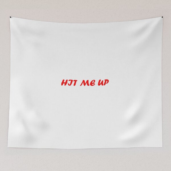 Item preview, Hit Me Up Red designed and sold by torontoraps5.