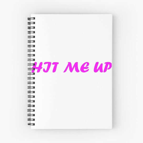 Item preview, Hit Me Up Pink designed and sold by torontoraps5.