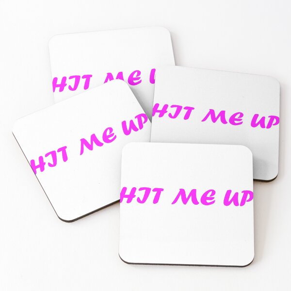 Item preview, Hit Me Up Pink designed and sold by torontoraps5.