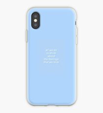 halsey drive lyrics iPhone Case