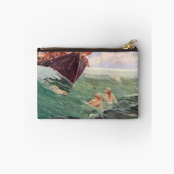 Item preview, Mermaids luring Sailors to their death on the rocks designed and sold by artfromthepast.