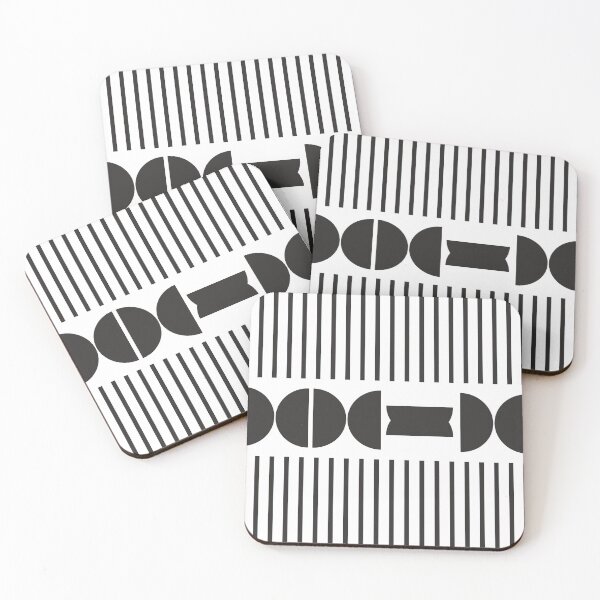 Item preview, Mid Century Modern Geometric Dark 17 designed and sold by hakobyans.