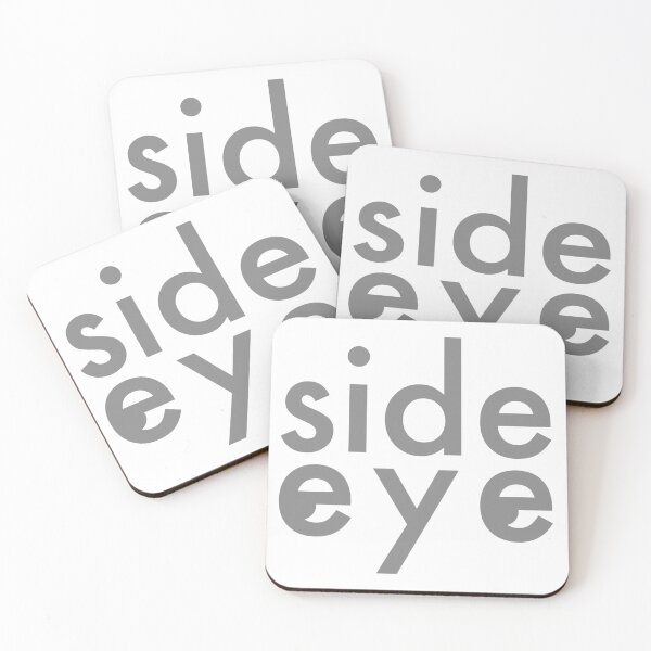 Item preview, Side Eye (gray on white) designed and sold by ChristopheSpink.