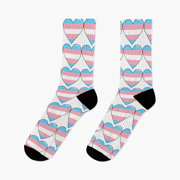 Item preview, Transgender flag heart designed and sold by codytheclod.