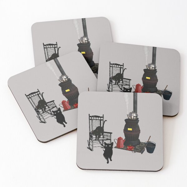 Item preview, Cats evening at the stove designed and sold by DAscroft.