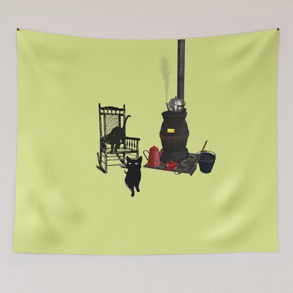 Item preview, Cats evening at the stove designed and sold by DAscroft.