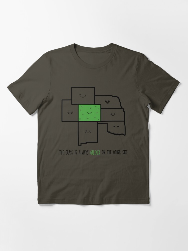 Alternate view of Greener in Colorado Essential T-Shirt