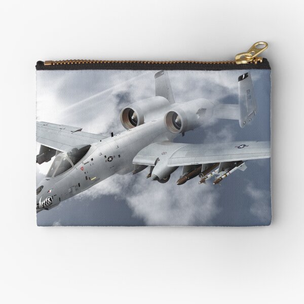 Fairchild Republic A-10 Thunderbolt Zipper Pouch