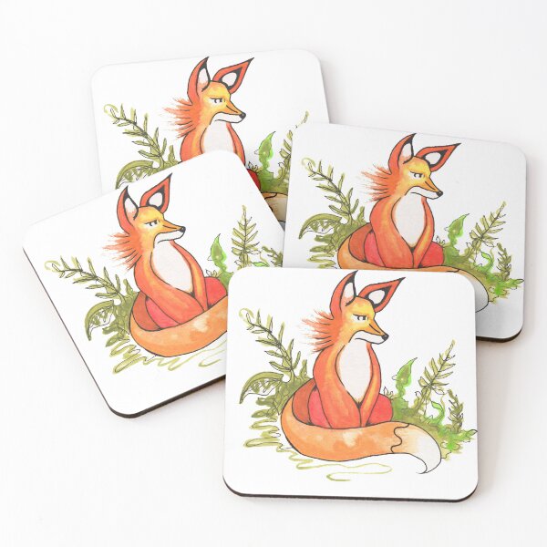 Item preview, Wild Fox Watercolor  designed and sold by inkhivecreative.