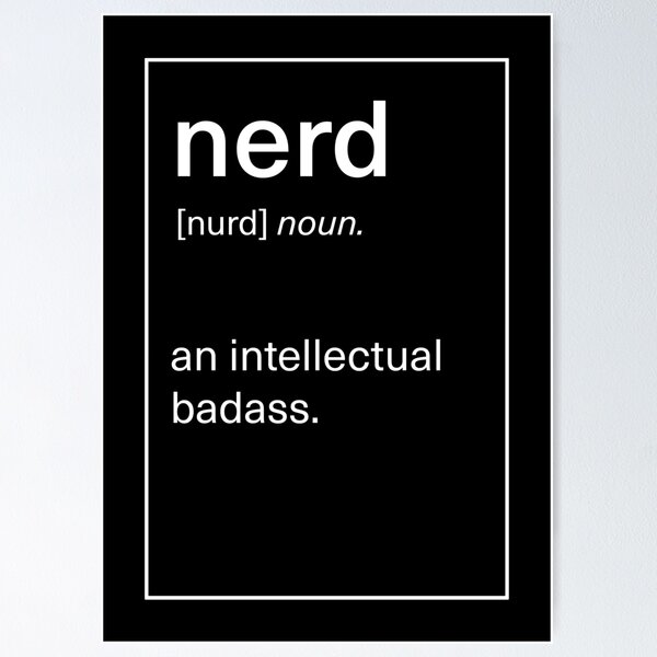 Artikel-Vorschau von Nerd Definition: Intellektueller Badass, designt und verkauft von RAWWR.