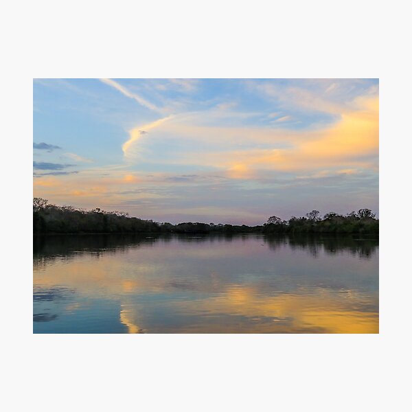Item preview, Sunrise on the Cuiaba River designed and sold by Linda Sparks.