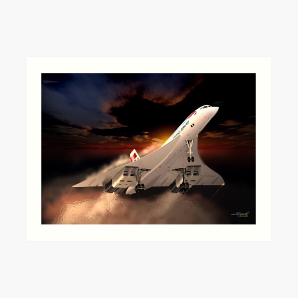 Concorde Art Print