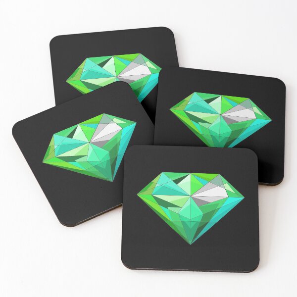 Item preview, pretty emerald diamond designed and sold by prettyguardian.