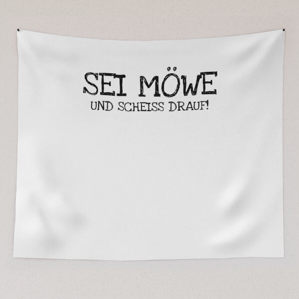 Item preview, Sei Möwe Und Scheiss Drauf!  designed and sold by The5thDesign.