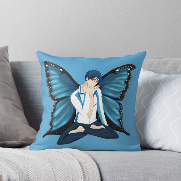 Item preview, Rei-Chan Butterfly - Free! Fan Art designed and sold by ClimbTheIvy.