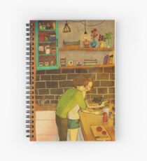 Back Hug Spiral Notebook