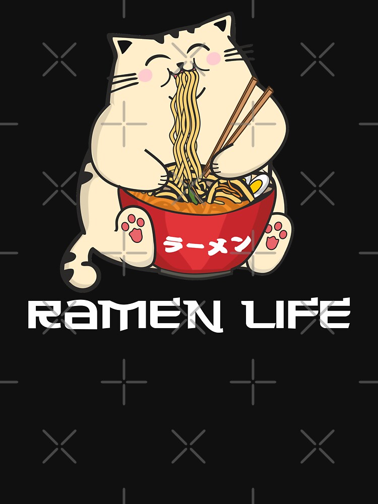 Kawaii Anime Girl Ramen Maker Headphones Manga Lovers Gift T-Shirt