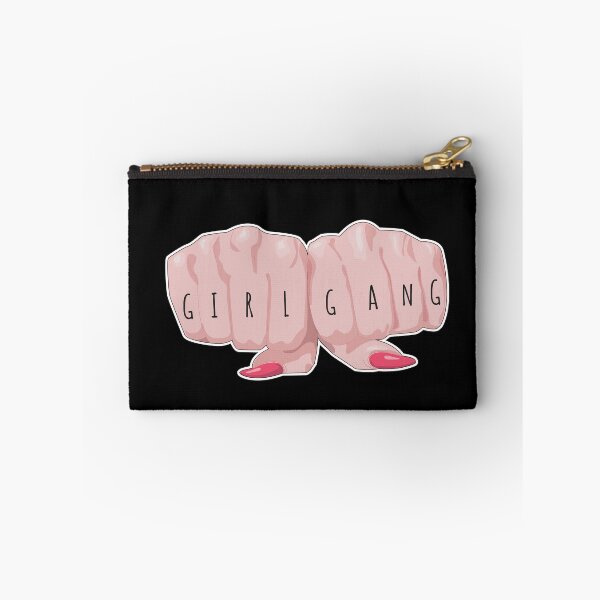 Item preview, Support your local Girl Gang Fists Knuckle Tattoo designed and sold by TrashTante.